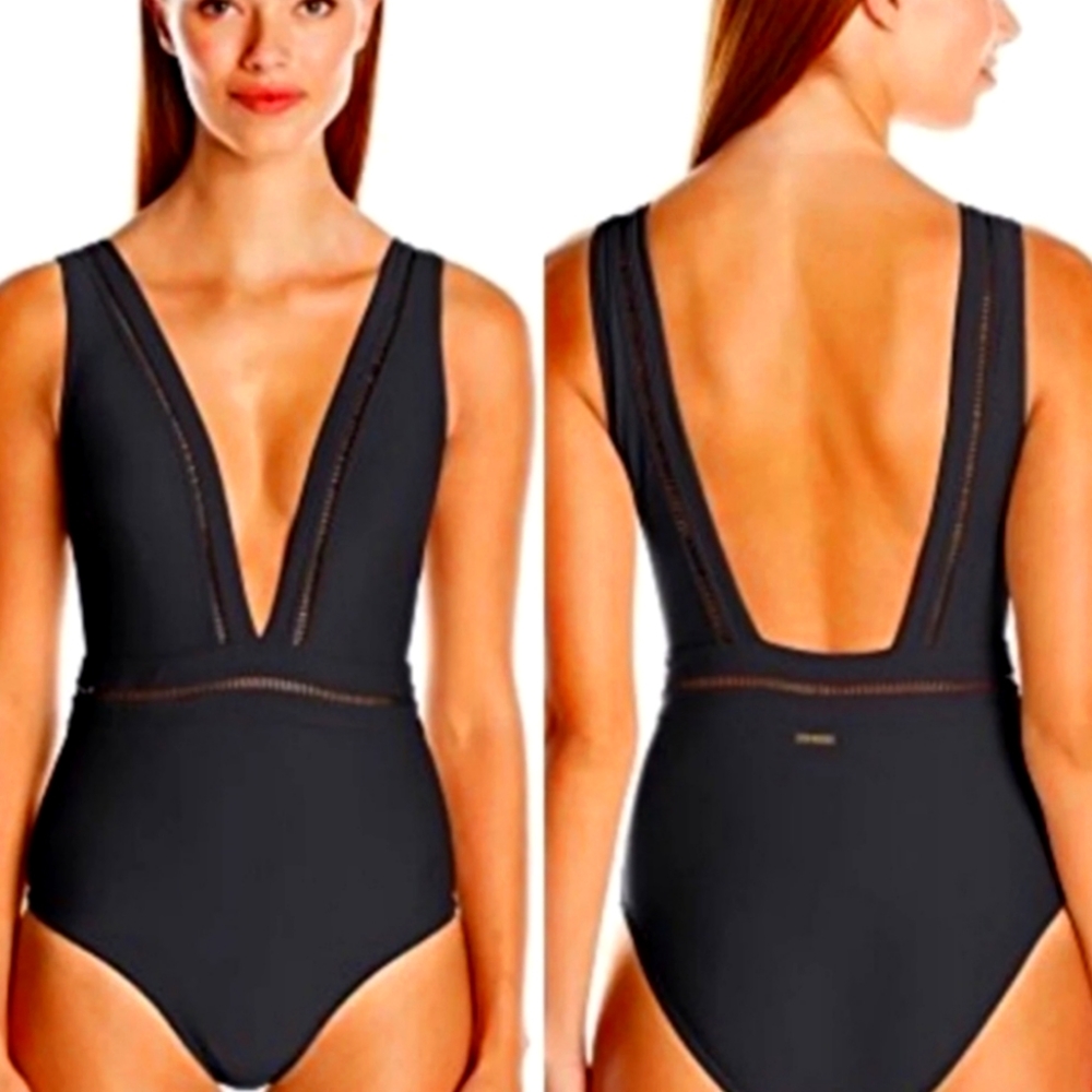 Ted Baker Deep V Swim Suit